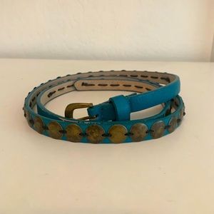 BELGO LUX Teal Belt